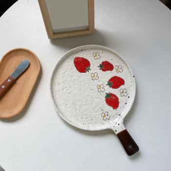 Großhandel B2B Pizzapfanne aus Keramik platte Servierplatte Keramisch 9zoll